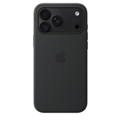 MagSafe対応iPhone 18 Pro Maxシリコーンケース - ブラック