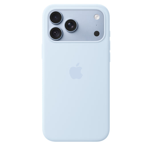 MagSafe対応iPhone 18 Pro Maxシリコーンケース - クリスプブルー