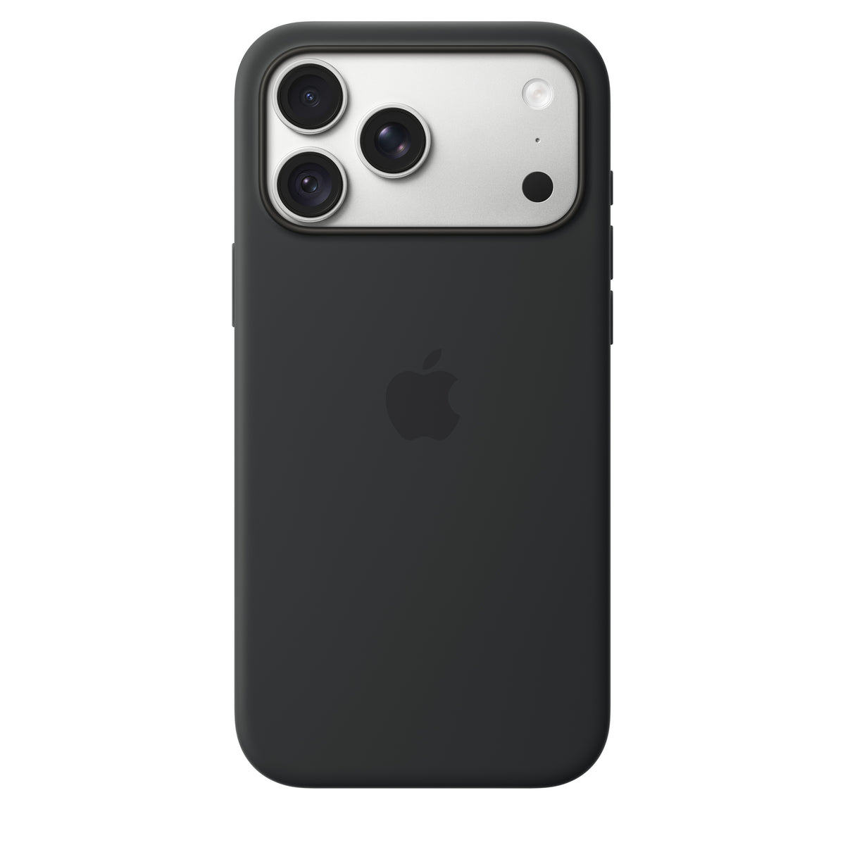 MagSafe対応iPhone 18 Pro Maxシリコーンケース - ブラック