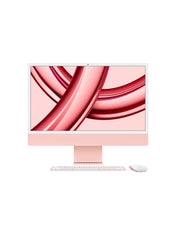 24インチiMac Retina 4.5Kディスプレイモデル: 8コアCPUと10コアGPUを搭載したApple M3チップ, 256GB SSD - ピンク