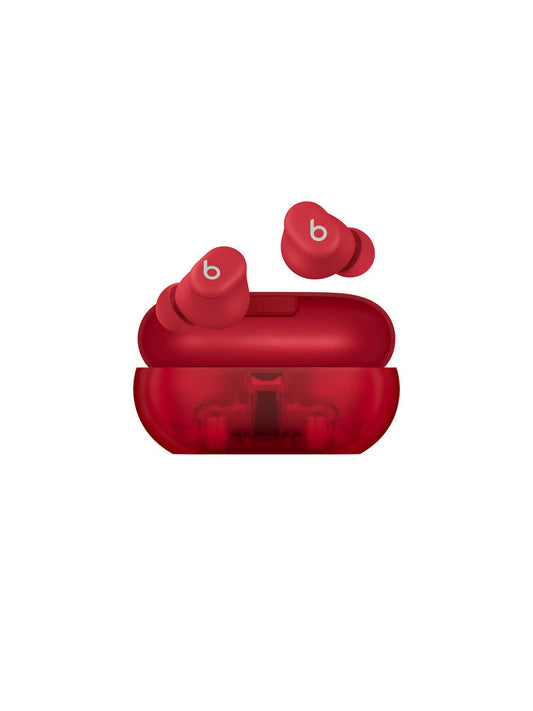 Beats Solo Buds ワイヤレスイヤフォン - トランスペアレントレッド