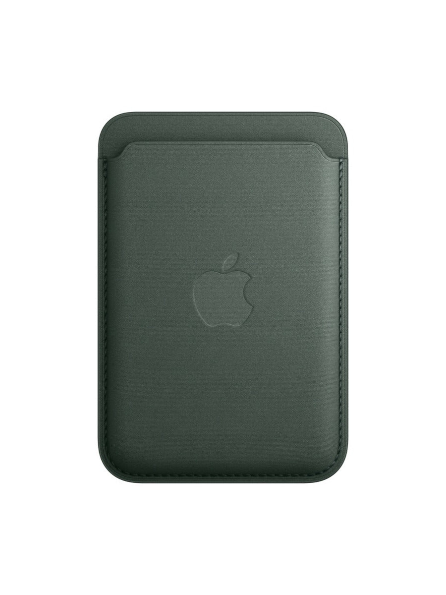 MagSafe対応iPhoneファインウーブンウォレット - エバーグリーン