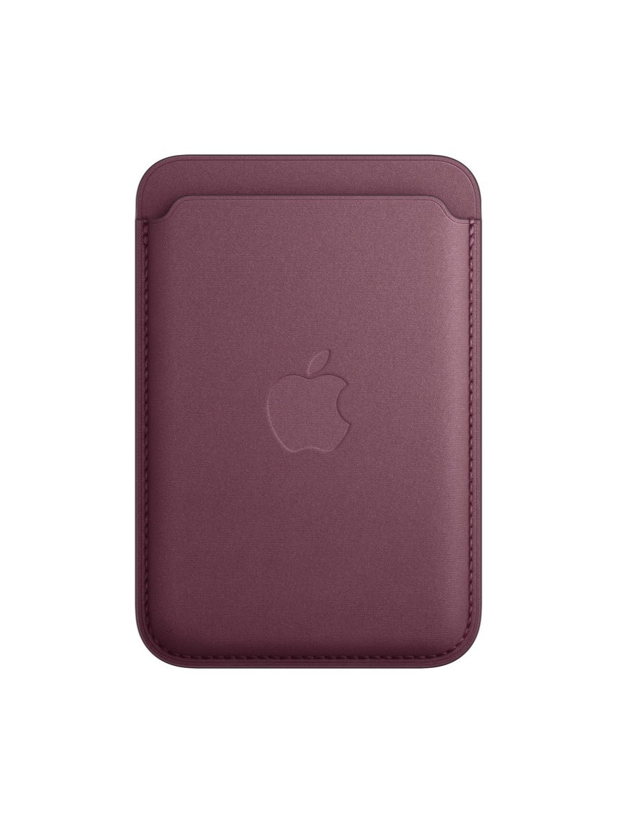 MagSafe対応iPhoneファインウーブンウォレット - マルベリー