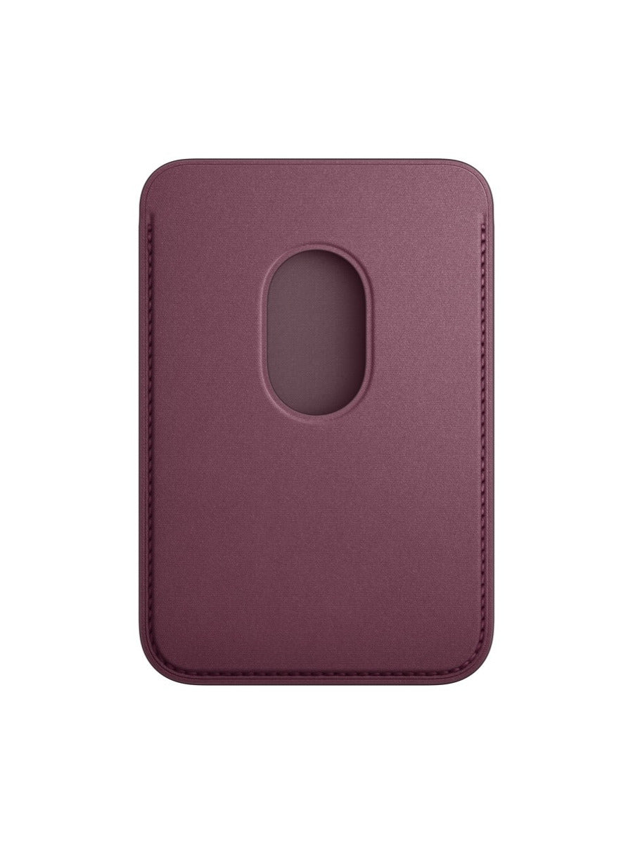 MagSafe対応iPhoneファインウーブンウォレット - マルベリー