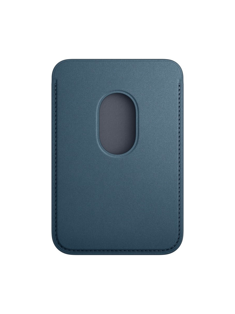 MagSafe対応iPhoneファインウーブンウォレット - パシフィックブルー