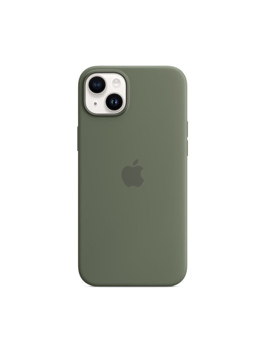 MagSafe対応iPhone 14 Plusシリコーンケース - オリーブ