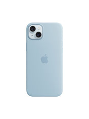 MagSafe対応iPhone 15 Plusシリコンケース - ライトブルー