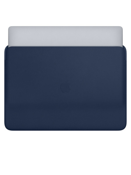 16インチMacBook Pro用レザースリーブ  詳細画像 ミッドナイトブルー 4