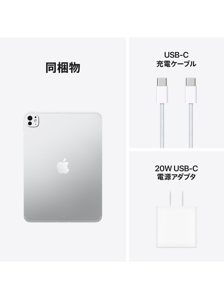 11インチiPad Pro Wi-Fi + Cellularモデル （標準ガラス搭載） 詳細画像 シルバー 9