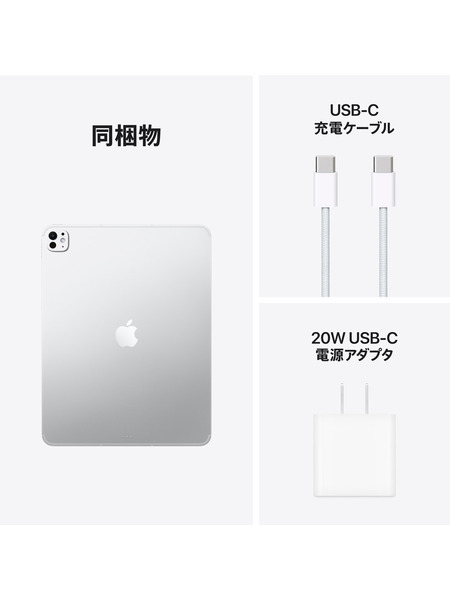 13インチiPad Pro Wi-Fiモデル （標準ガラス搭載） 詳細画像 シルバー 9