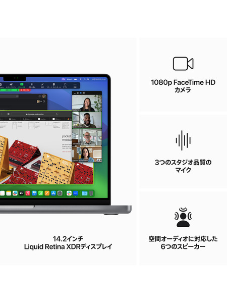 14インチMacBook Pro (M3) 詳細画像 シルバー 5