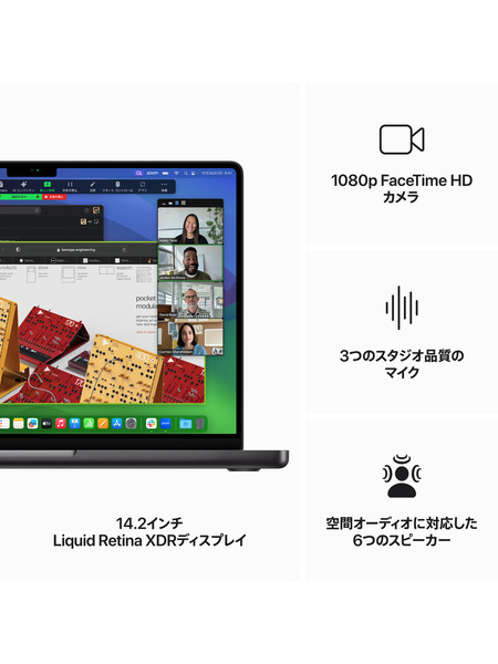14インチMacBook Pro (M3 Max) 詳細画像