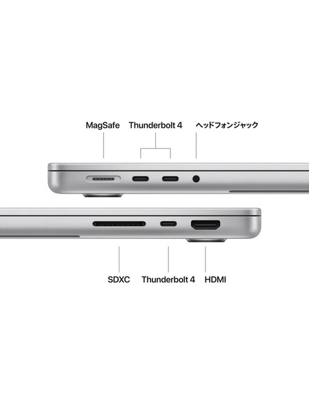 14インチMacBook Pro (M4) 詳細画像 シルバー 7