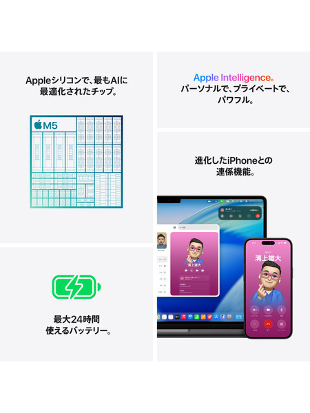 14インチMacBook Pro (M5) 詳細画像 シルバー 8