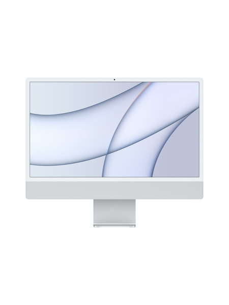 24インチiMac Retina 4.5Kディスプレイモデル: 8コアCPUと7コアGPU  8GBユニファイドメモリを搭載したApple M1チップ 詳細画像 シルバー 1