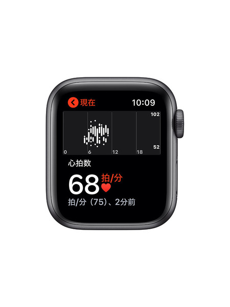 Apple Watch Nike+ Series 5 GPSモデル 44mm  アルミニウムケースとNikeスポーツバンド 詳細画像 スペースグレイ 4