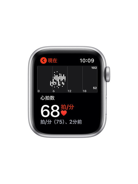 Apple Watch Nike+ Series 5 GPS+Cellularモデル 44mmアルミニウムケースとNikeスポーツバンド 詳細画像 シルバー 4