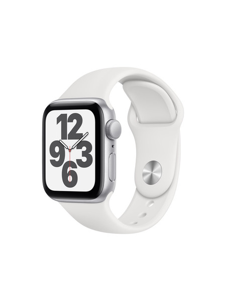 Apple Watch SE（GPSモデル）- アルミニウムケースとスポーツバンド 詳細画像 シルバー 1