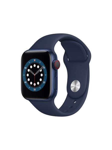 Apple Watch Series 6（GPS + Cellularモデル）- アルミニウムケースとスポーツバンド 詳細画像 ブルー 1