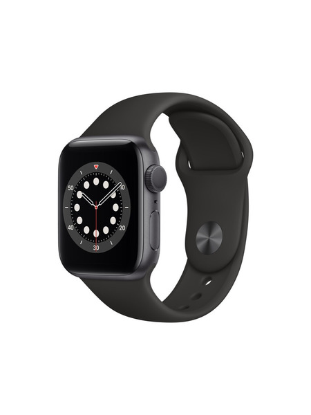 Apple Watch Series 6（GPSモデル）- アルミニウムケースとスポーツバンド 詳細画像 スペースグレイ 1