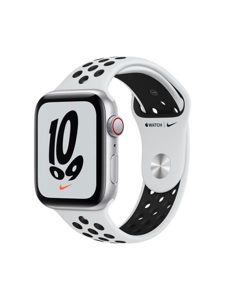 Apple Watch Nike SE（GPS + Cellularモデル）- アルミニウムケースとNikeスポーツバンド 詳細画像 シルバー 1