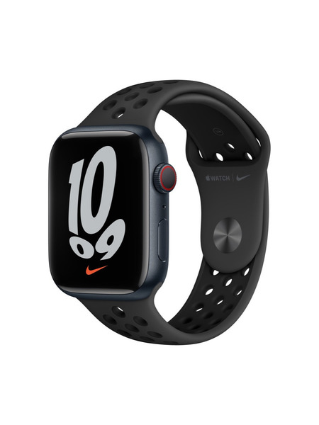 Apple Watch Nike Series 7（GPS + Cellularモデル）アルミニウムケースとNikeスポーツバンド 詳細画像 ミッドナイト 1