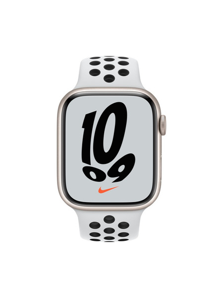 Apple Watch Nike Series 7（GPS + Cellularモデル）アルミニウムケースとNikeスポーツバンド 詳細画像 スターライト 2