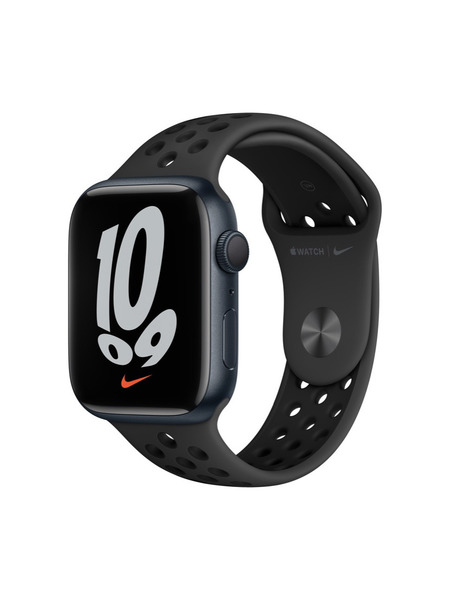 Apple Watch Nike Series 7（GPSモデル）アルミニウムケースとNikeスポーツバンド 詳細画像 ミッドナイト 1