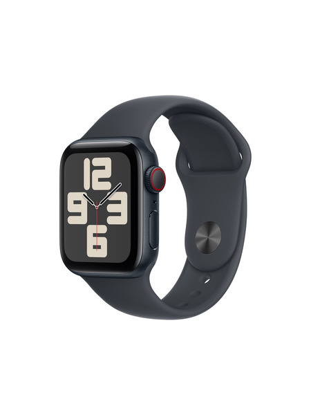 Apple-Watch-SE-Cellular-SportsBand-2024 詳細画像 ミッドナイト 1