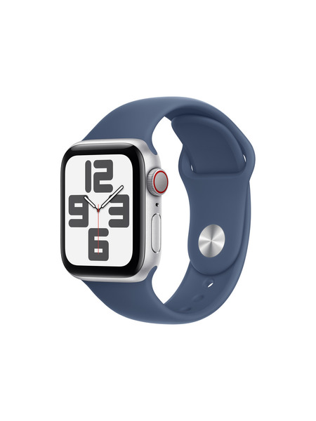 Apple-Watch-SE-Cellular-SportsBand-2024 詳細画像 シルバー 1