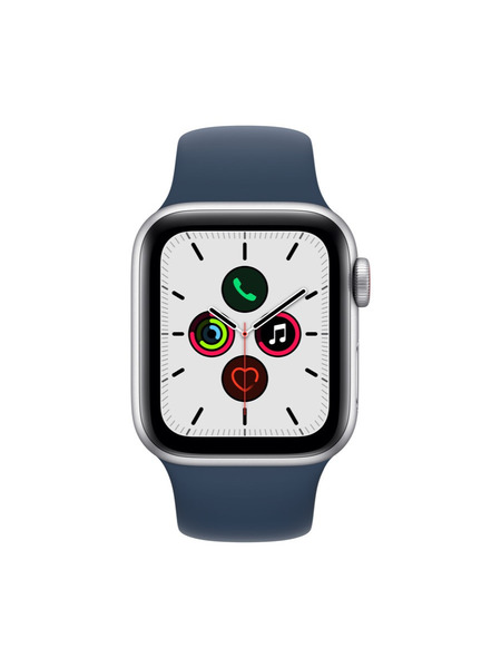 Apple Watch SE（GPS + Cellularモデル）- アルミニウムケースとスポーツバンド 詳細画像 シルバー 2