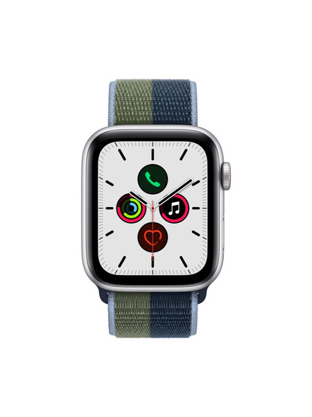 Apple Watch SE 第1世代（GPS + Cellularモデル）- アルミニウムケースとスポーツループ 詳細画像 シルバー 2