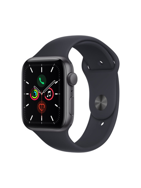 Apple Watch SE（GPSモデル）- アルミニウムケースとスポーツバンド 詳細画像 スペースグレイ 1