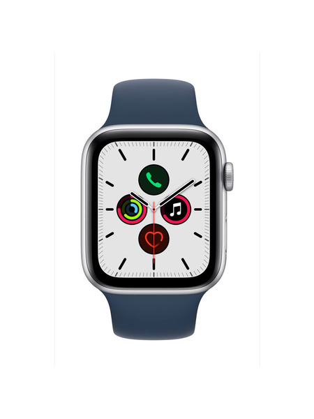 Apple Watch SE（GPSモデル）- アルミニウムケースとスポーツバンド 詳細画像 シルバー 2