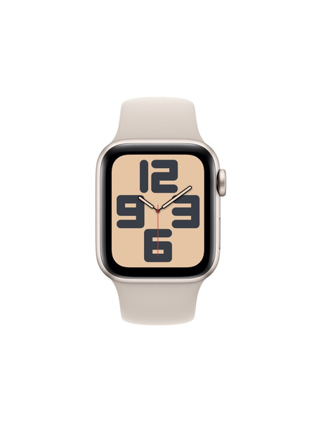 Apple Watch SE 第2世代（GPS + Cellularモデル）- アルミニウムケースとスポーツバンド 詳細画像 スターライト 2