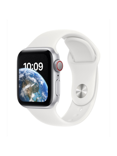 Apple Watch SE 第2世代（GPS + Cellularモデル）- アルミニウムケースとスポーツバンド 詳細画像 シルバー 1