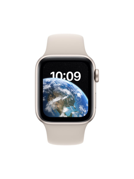 Apple Watch SE 第2世代（GPS + Cellularモデル）- アルミニウムケースとスポーツバンド 詳細画像 スターライト 2