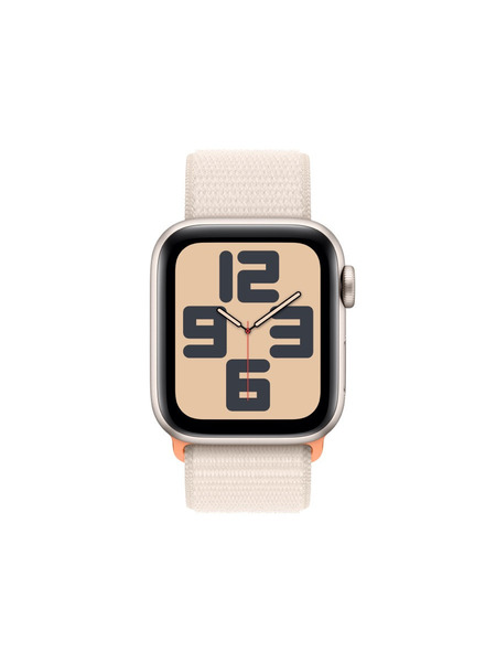 Apple Watch SE 第2世代（GPS + Cellularモデル）- アルミニウムケースとスポーツループ - カーボンニュートラル 詳細画像 スターライト 2
