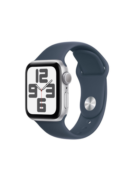 Apple Watch SE 第2世代（GPSモデル）- アルミニウムケースとスポーツバンド 詳細画像 シルバー 1
