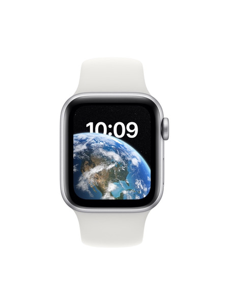 Apple Watch SE 第2世代（GPSモデル）- アルミニウムケースとスポーツバンド 詳細画像 シルバー 2