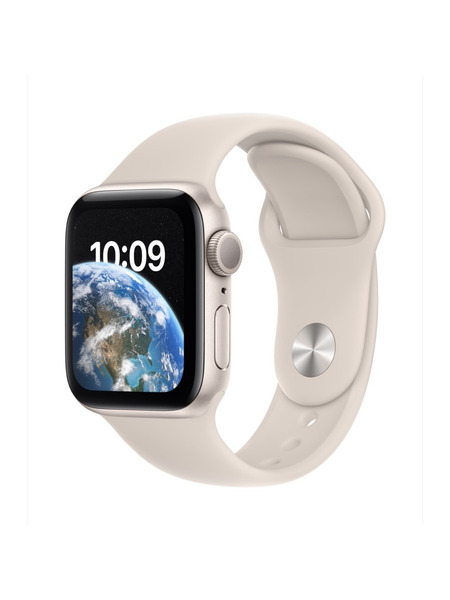 Apple Watch SE 第2世代（GPSモデル）- アルミニウムケースとスポーツバンド 詳細画像 スターライト 1