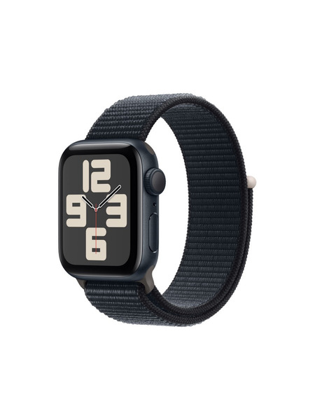 Apple Watch SE 第2世代（GPS）- アルミニウムケースとスポーツループ - カーボンニュートラル 詳細画像 ミッドナイト 1