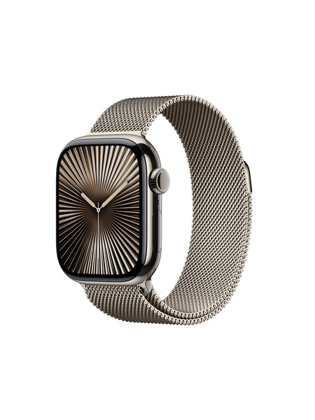 Apple-Watch-Series10-Cellular-Titanium-Milanese 詳細画像 ナチュラル 1