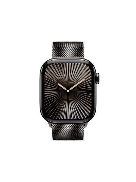 Apple-Watch-Series10-Cellular-Titanium-Milanese 詳細画像 スレート 2