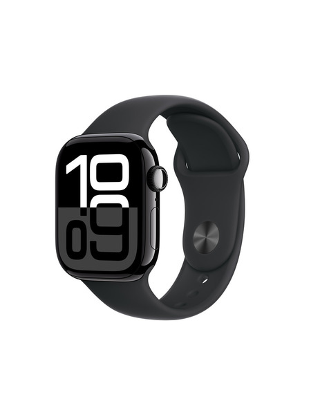 Apple Watch Series 10（GPS + Cellularモデル）-アルミニウムケースとスポーツバンド 詳細画像 ジェットブラック 1