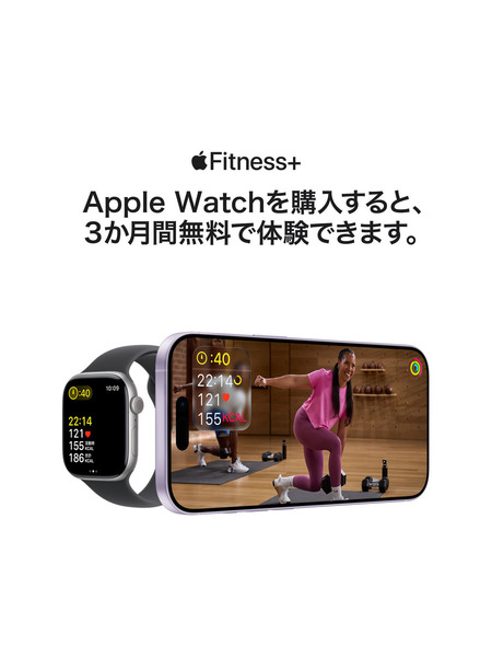 Apple Watch Series 11 （GPSモデル）-アルミニウムケースとスポーツバンド 詳細画像 スペースグレイ 9