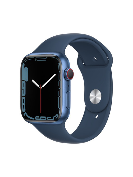 Apple Watch Series 7（GPS + Cellularモデル）アルミニウムケースとスポーツバンド 詳細画像 ブルー 1