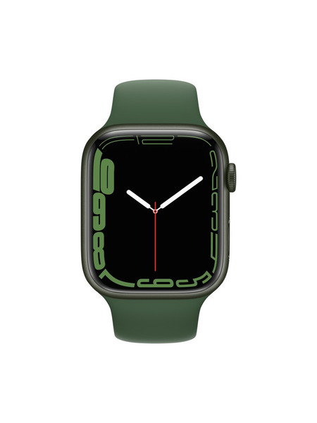 Apple Watch Series 7（GPS + Cellularモデル）アルミニウムケースとスポーツバンド 詳細画像 グリーン 2