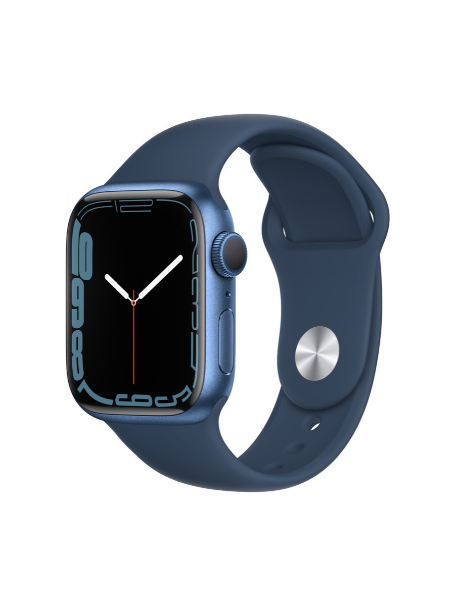 Apple Watch Series 7（GPSモデル）アルミニウムケースとスポーツバンド 詳細画像 ブルー 1