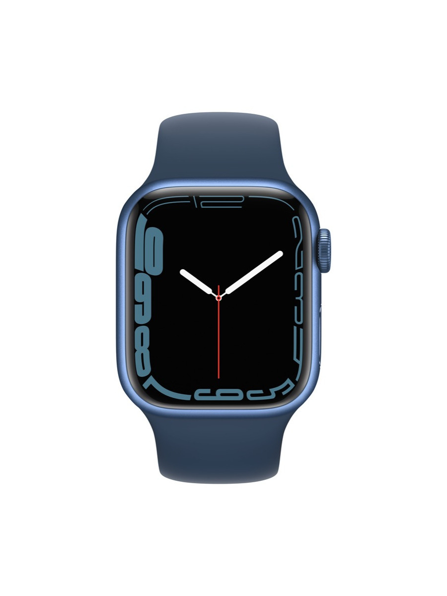 Apple Watch Series 7（GPSモデル）アルミニウムケースとスポーツバンド 詳細画像 ブルー 2